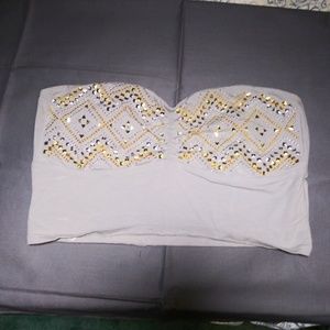 Pink Victoria Secret Bandeau Top.